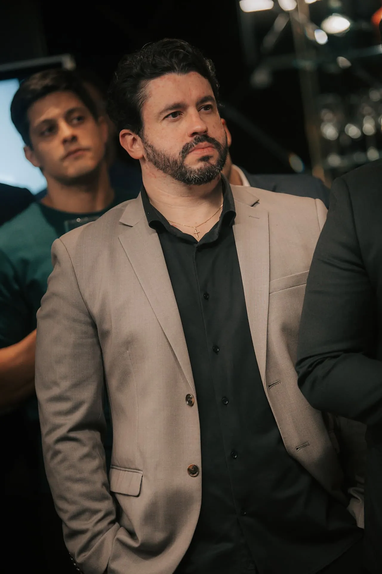 Membro do Club M em encontro de negócios